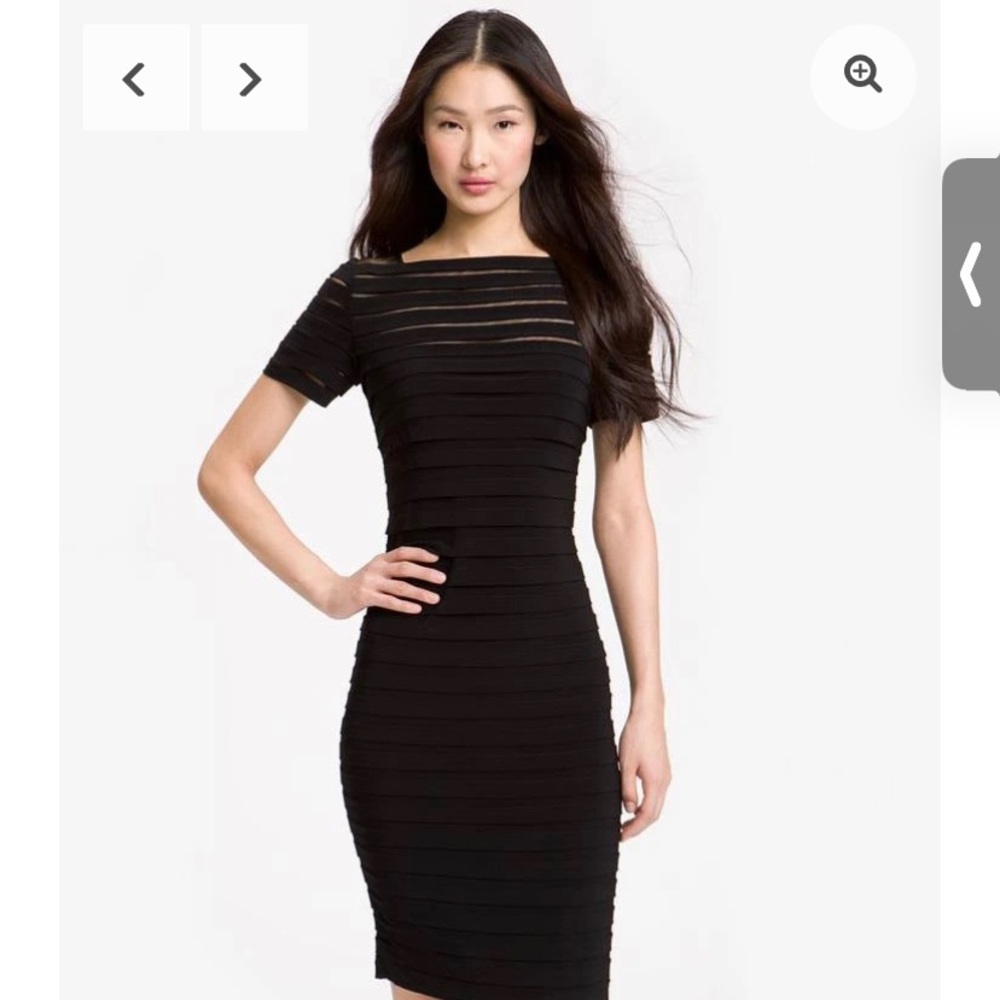 Adrianna Papella black dress